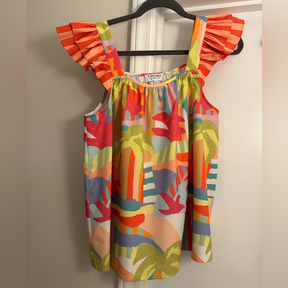 Crosby by Mollie Burch Sleeveless Top in Harbour Island